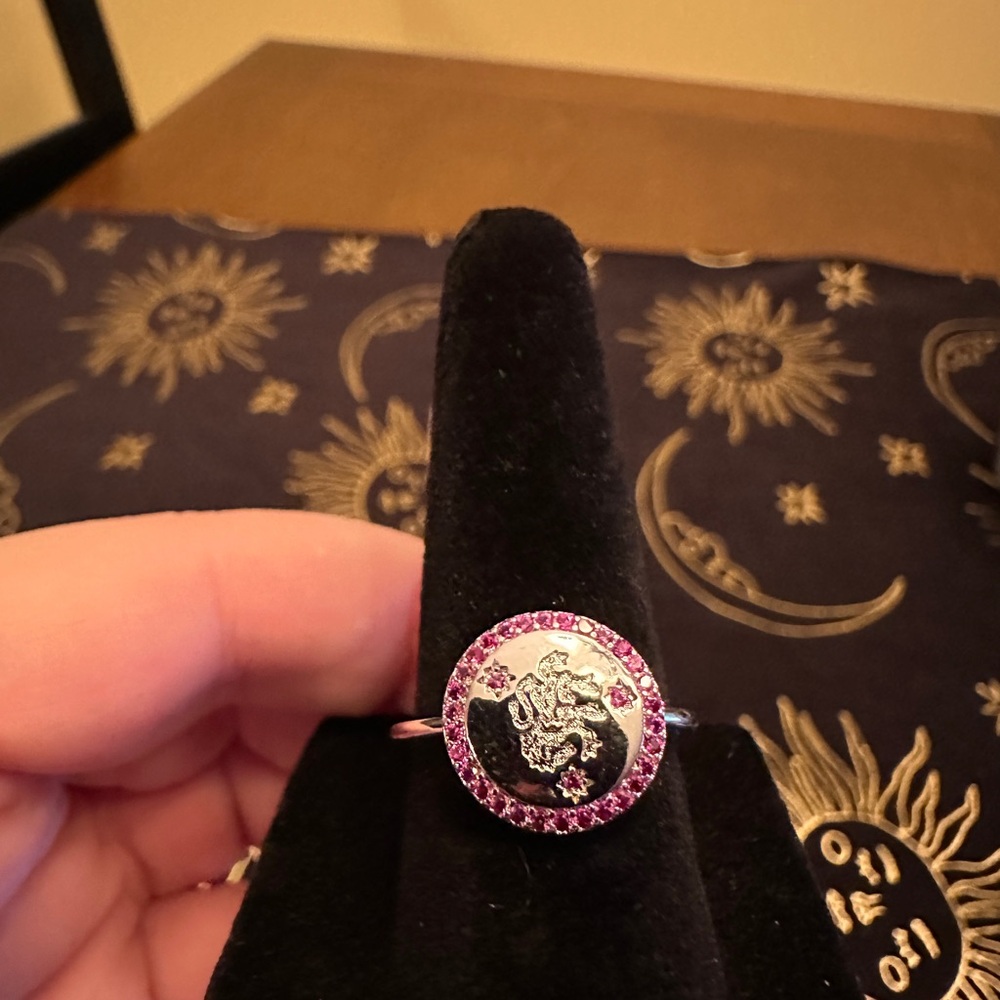 Harry Potter Griffindor ring size 6 925 sterling silver